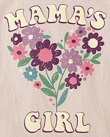 Toddler Girls Mama's Girl Graphic Tee