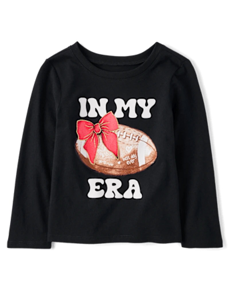 Baby And Toddler Girls My Football Era Graphic Tee
