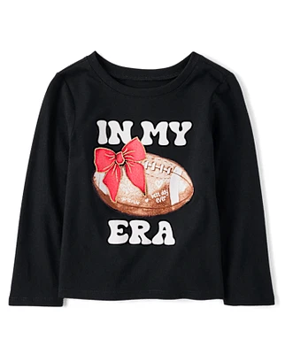Baby And Toddler Girls My Football Era Graphic Tee