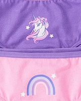 Toddler Girls Unicorn Brief Underwear 7-Pack