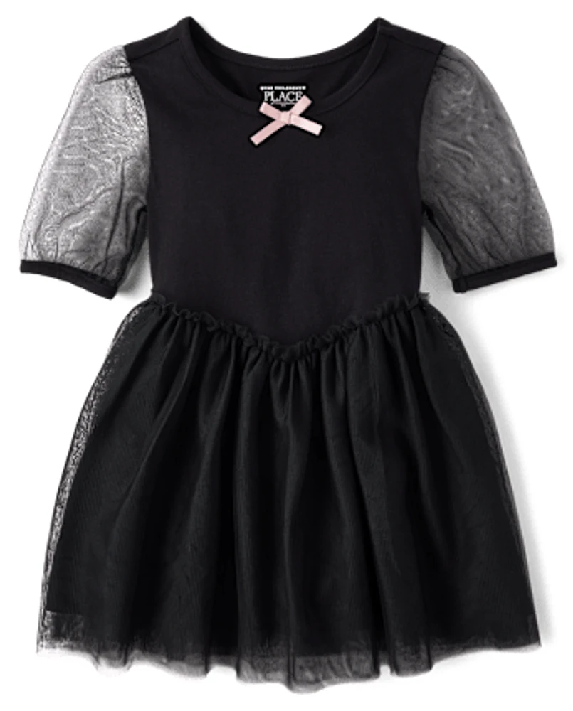Baby And Toddler Girls V Waist Tutu Dress