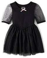 Baby And Toddler Girls V Waist Tutu Dress