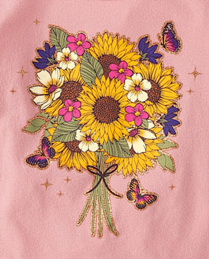 Toddler Girls Floral Top 3-Pack