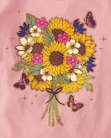 Toddler Girls Floral Top 3-Pack