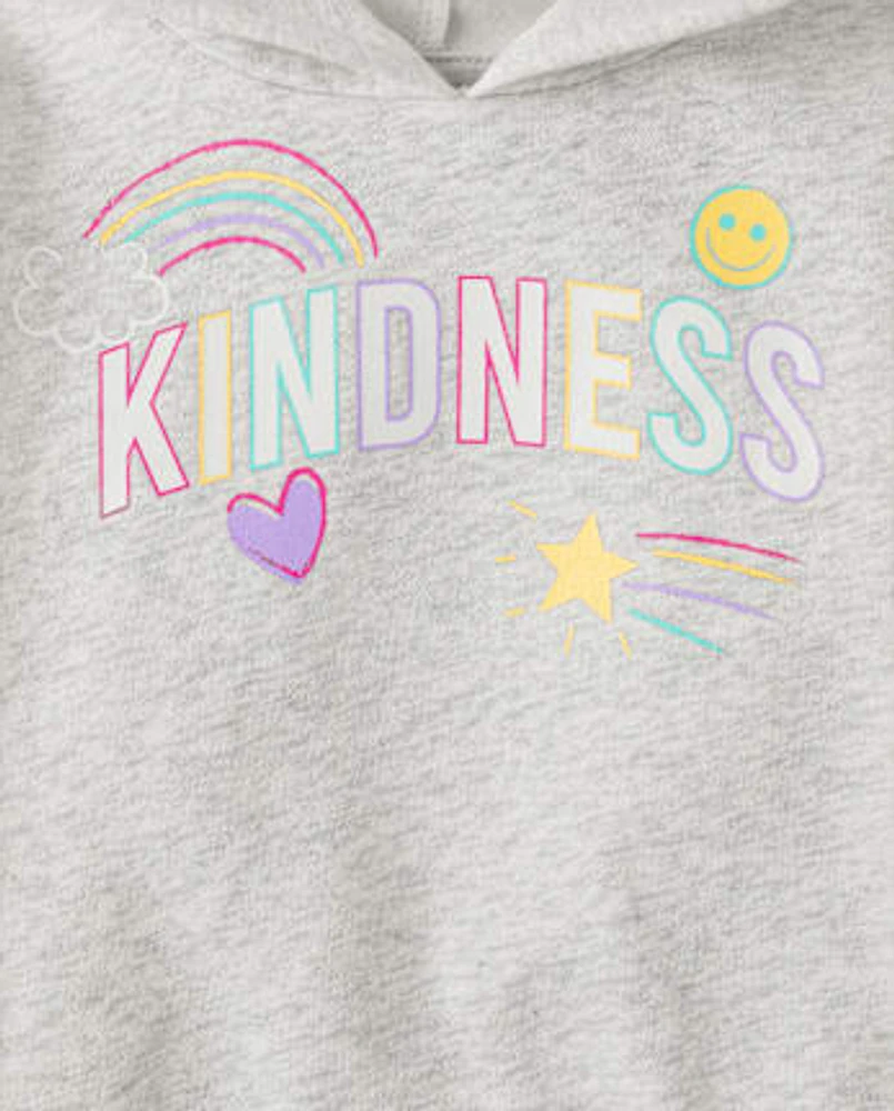 Ensemble 2 pièces en polaire graphique pour petite fille