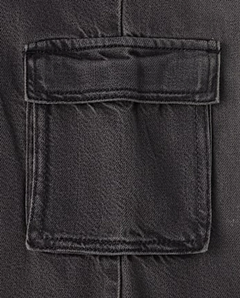 Jeans cargo baggy pour enfants