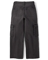 Kids Baggy Cargo Jeans
