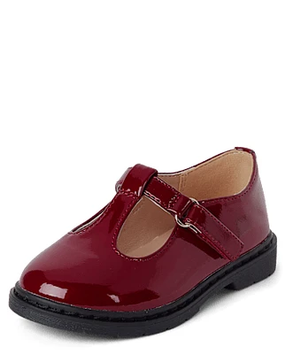Toddler Girls T-Strap Mary Jane Shoes