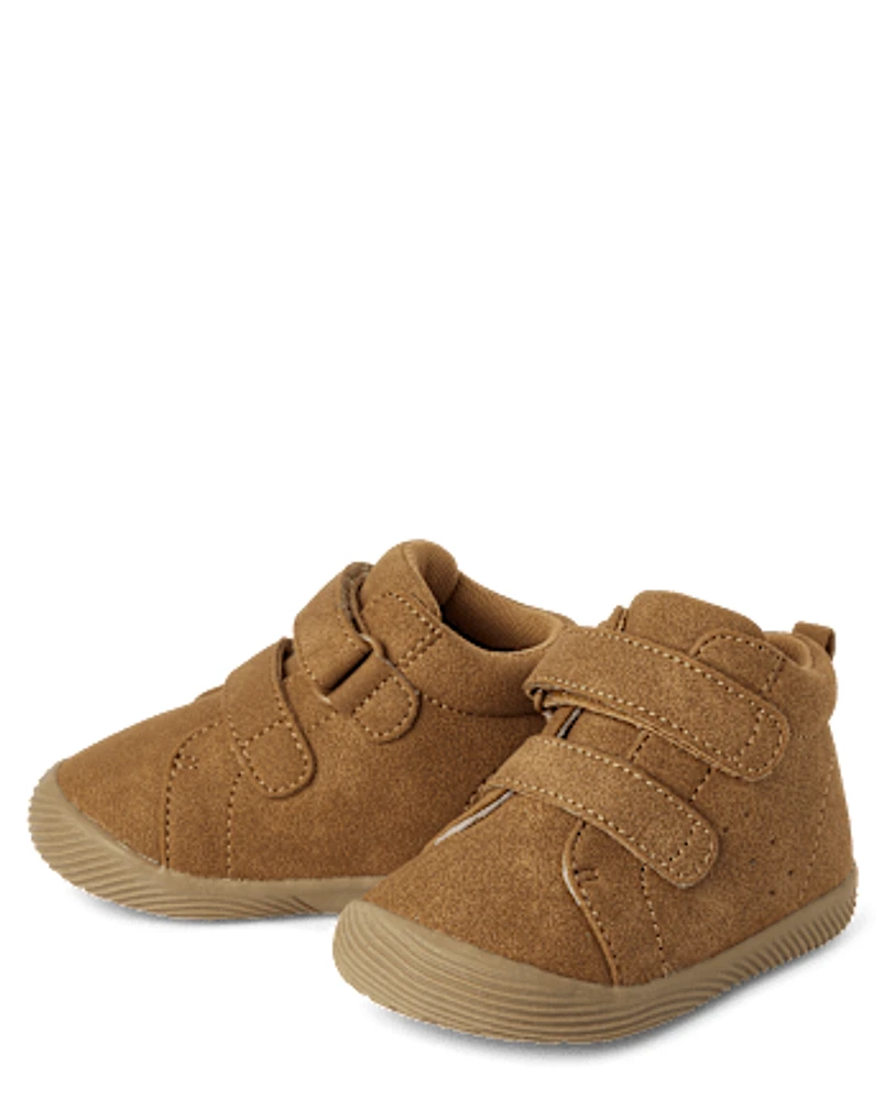 Baby And Toddler Boys First Steps Sneakers