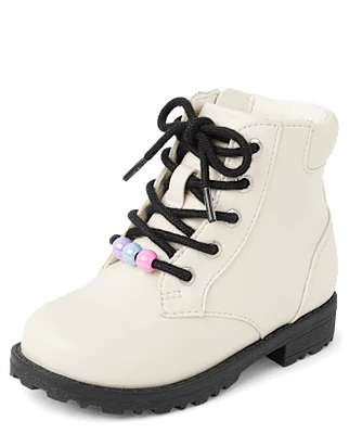 Toddler Girls Combat Boots