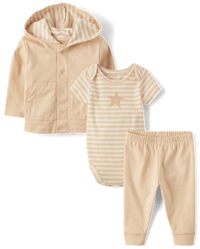 Baby Star 3-Piece Outfit Set