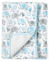 Baby Boys Elephant Cozy Blanket