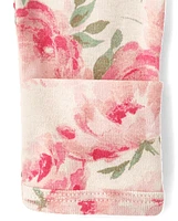 Baby Girls Floral Sleeper Gown 2-Pack