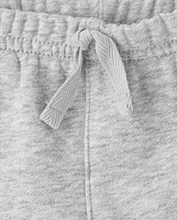 Baby Boys Embroidered Varsity Premium Fleece 2-Piece Playwear Set