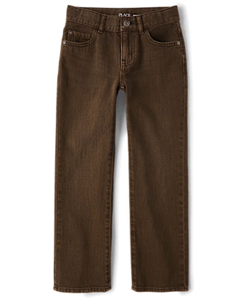 Boys Garment Dyed 90s Loose Jeans