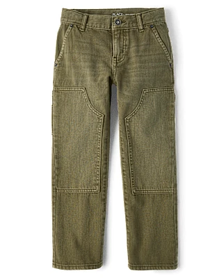 Kids Garment Dyed 90s Loose Carpenter Jeans