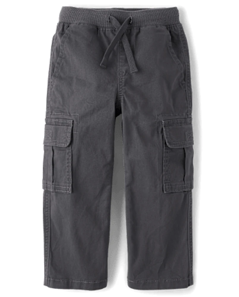Pantalon cargo ample à enfiler pour bébé et tout-petit