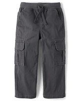 Pantalon cargo ample à enfiler pour bébé et tout-petit