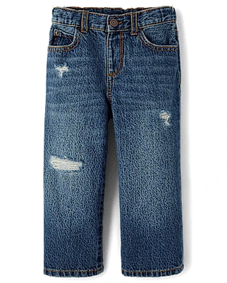 Baby And Toddler Ripped Baggy Jeans