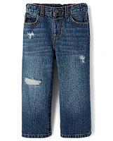 Baby And Toddler Ripped Baggy Jeans