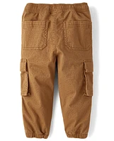 Baby And Toddler Stretch Pull On Cargo Jogger Pants