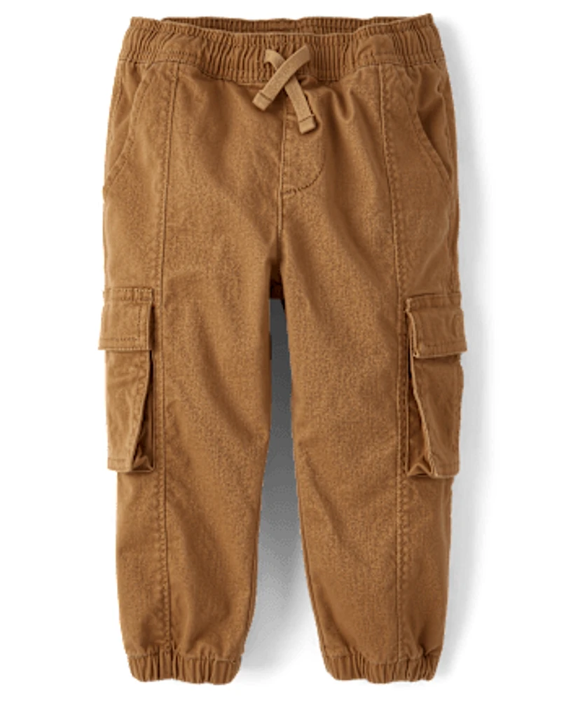 Baby And Toddler Stretch Pull On Cargo Jogger Pants
