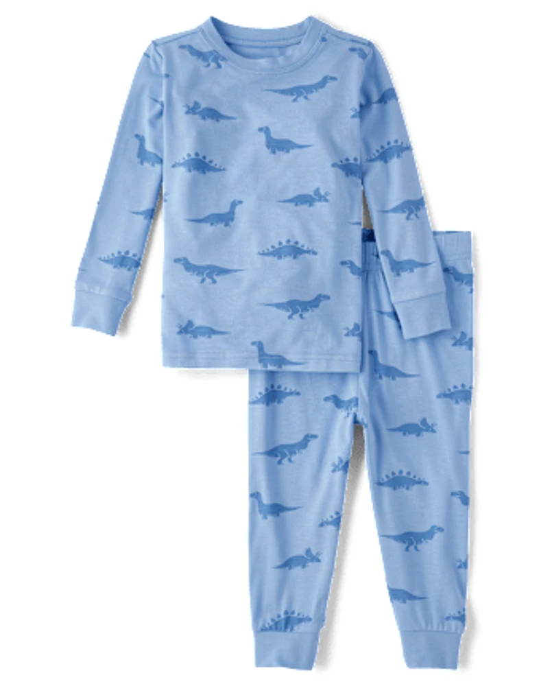 Baby And Toddler Boys Dino Pajamas