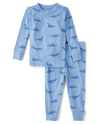 Baby And Toddler Boys Dino Pajamas