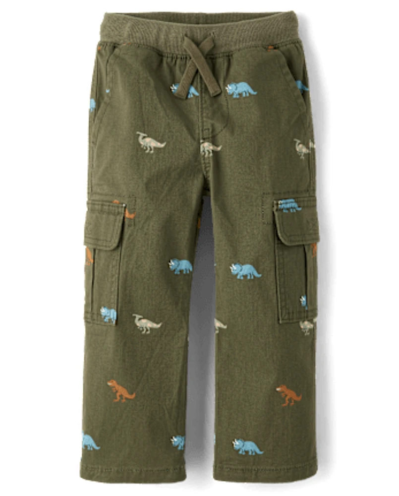 Baby And Toddler Dino Baggy Cargo Pants