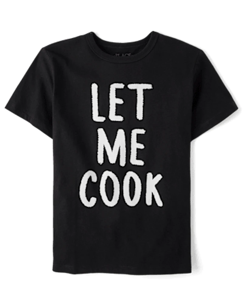 Boys Let Me Cook Graphic Tee