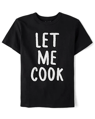 Boys Let Me Cook Graphic Tee