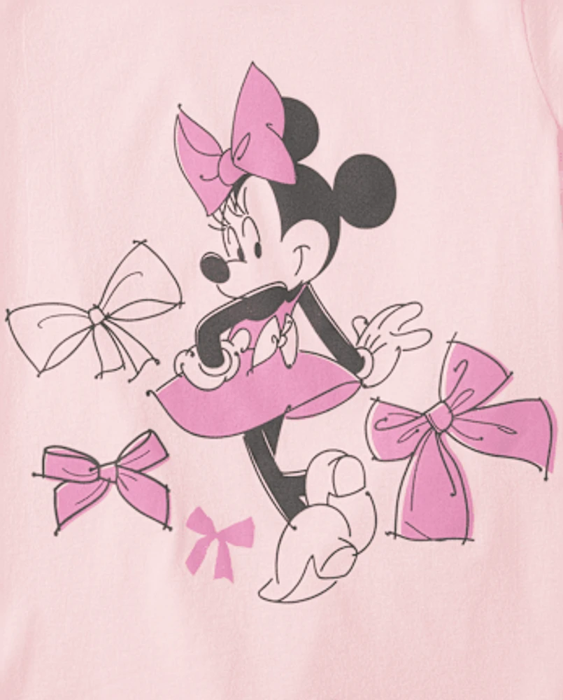 Girls Minnie Mouse™ Bows Graphic Tee