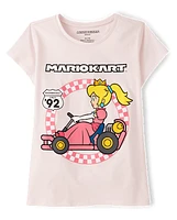 Girls Mario™ Princess Peach Mario Kart Graphic Tee
