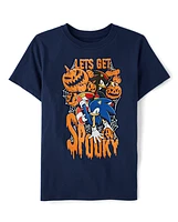 Boys Halloween Sonic Graphic Tee