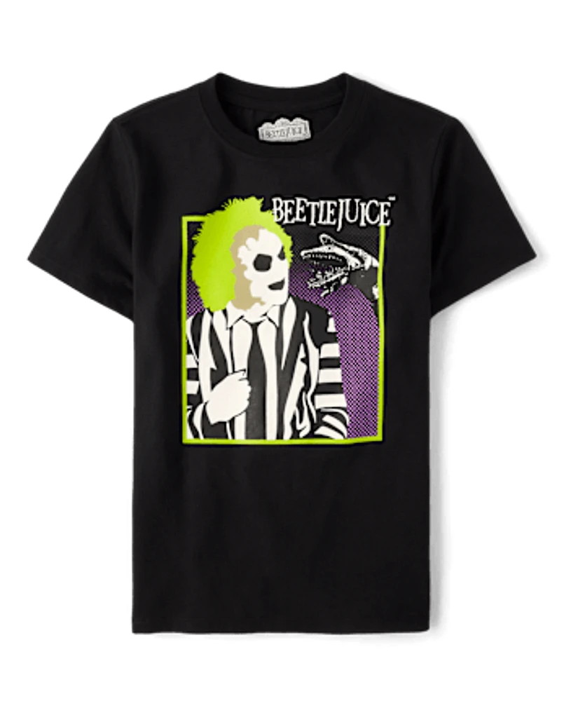 Boys Beetlejuice Graphic Tee