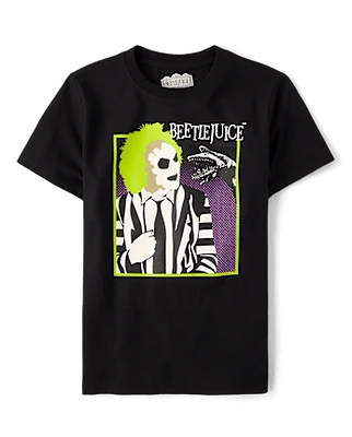 Boys Beetlejuice Graphic Tee
