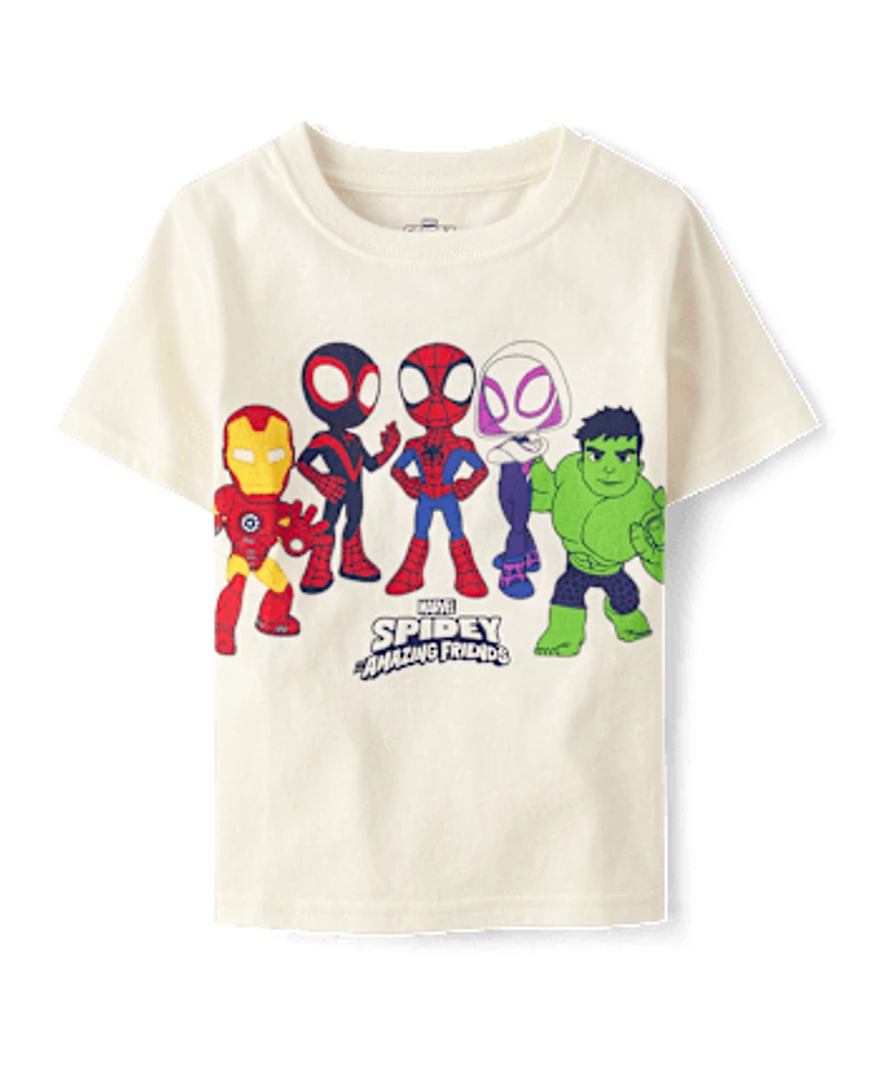 Toddler Boys Spidey And Friends™ Graphic Tee