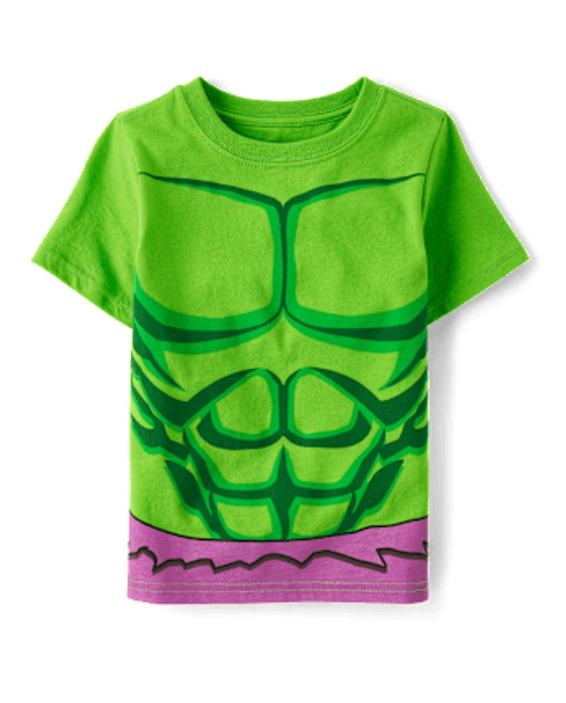 Toddler Boys Hulk Costume Graphic Tee