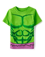 Toddler Boys Hulk Costume Graphic Tee
