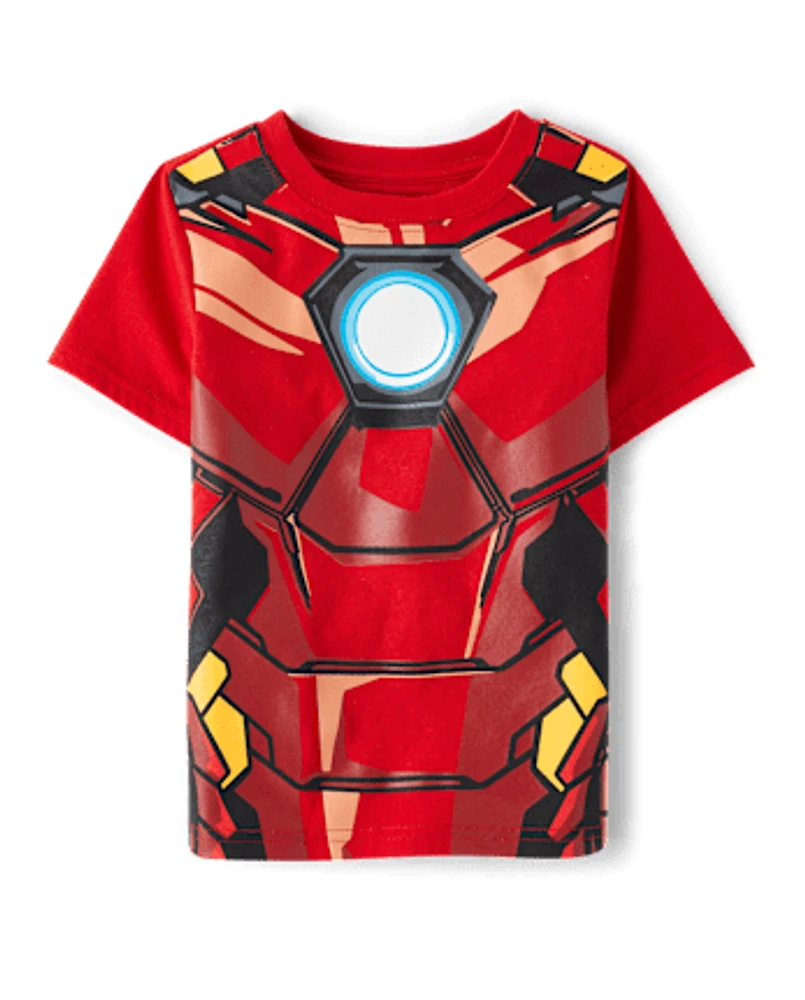 Toddler Boys Avengers™ Iron Man Costume Graphic Tee