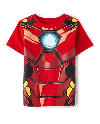 Toddler Boys Avengers™ Iron Man Costume Graphic Tee