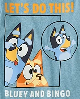 Toddler Boys Let's Do This Bluey And Bingo Graphic Tee