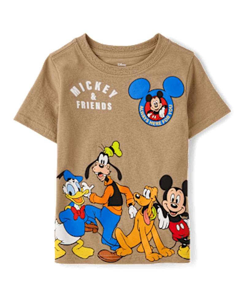 Toddler Boys Mickey And Friends Graphic Tee