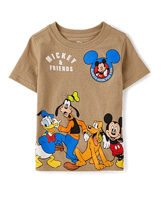 Toddler Boys Mickey And Friends Graphic Tee