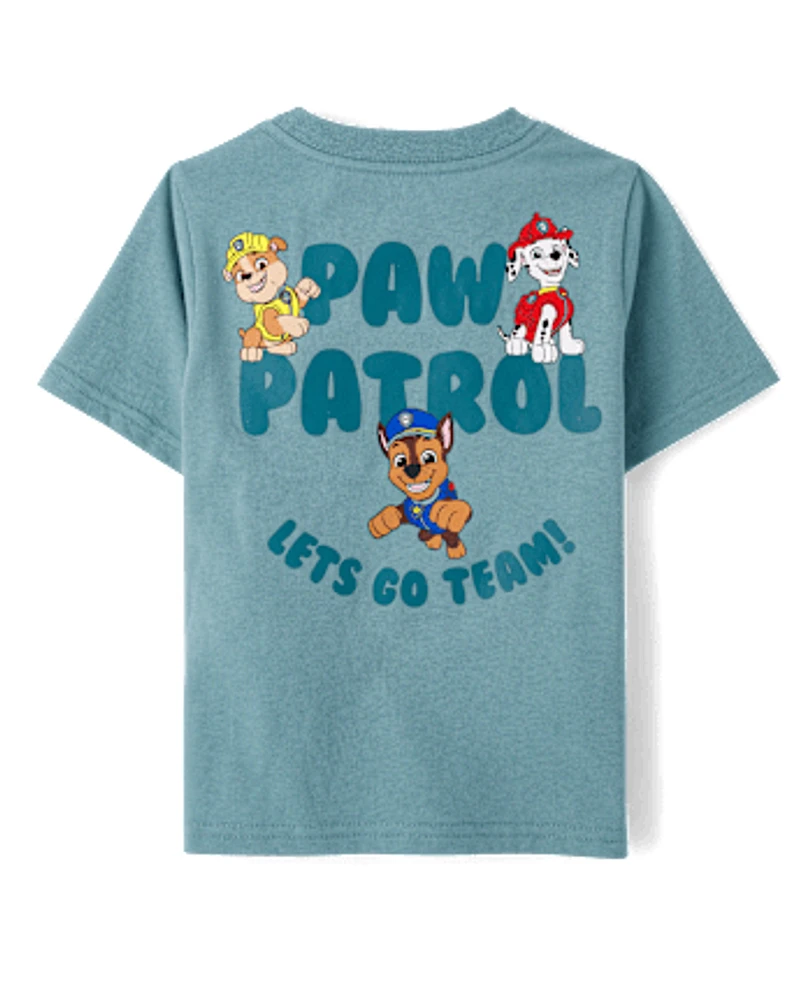 T-shirt graphique Paw Patrol pour tout-petits garçons
