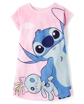Girls Lilo And Stitch Nightgown
