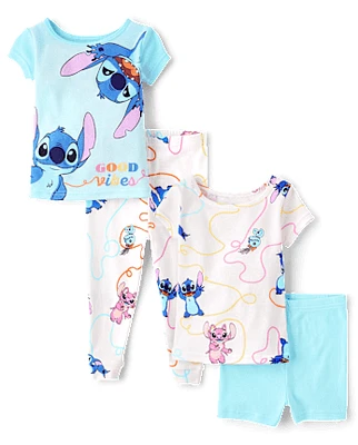 Toddler Girls Lilo And Stitch Pajamas 2-Pack