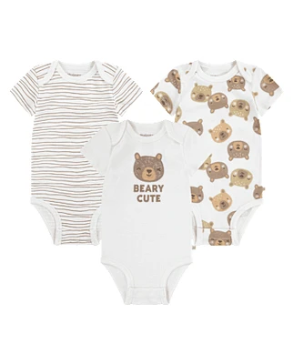 Baby Huggies Bear Bodysuit 3-Pack