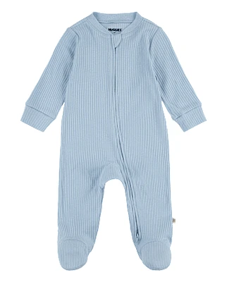 Baby Boys Huggies Ribbed Footed Coverall