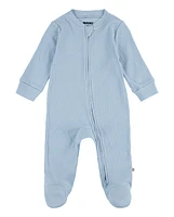 Baby Boys Huggies Ribbed Footed Coverall